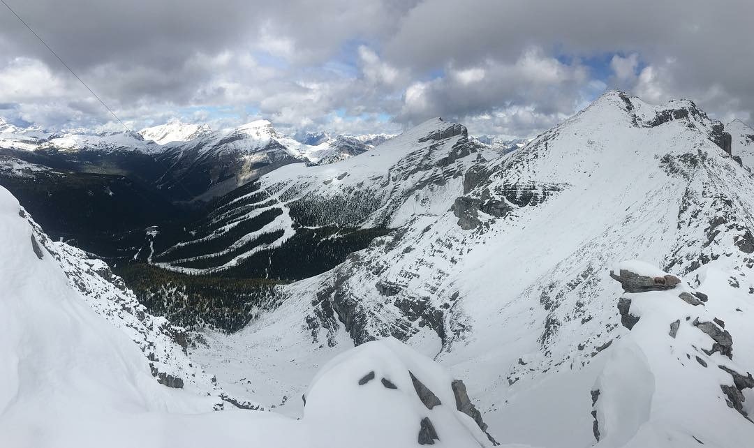 Delirium Dive, Banff, sunshine