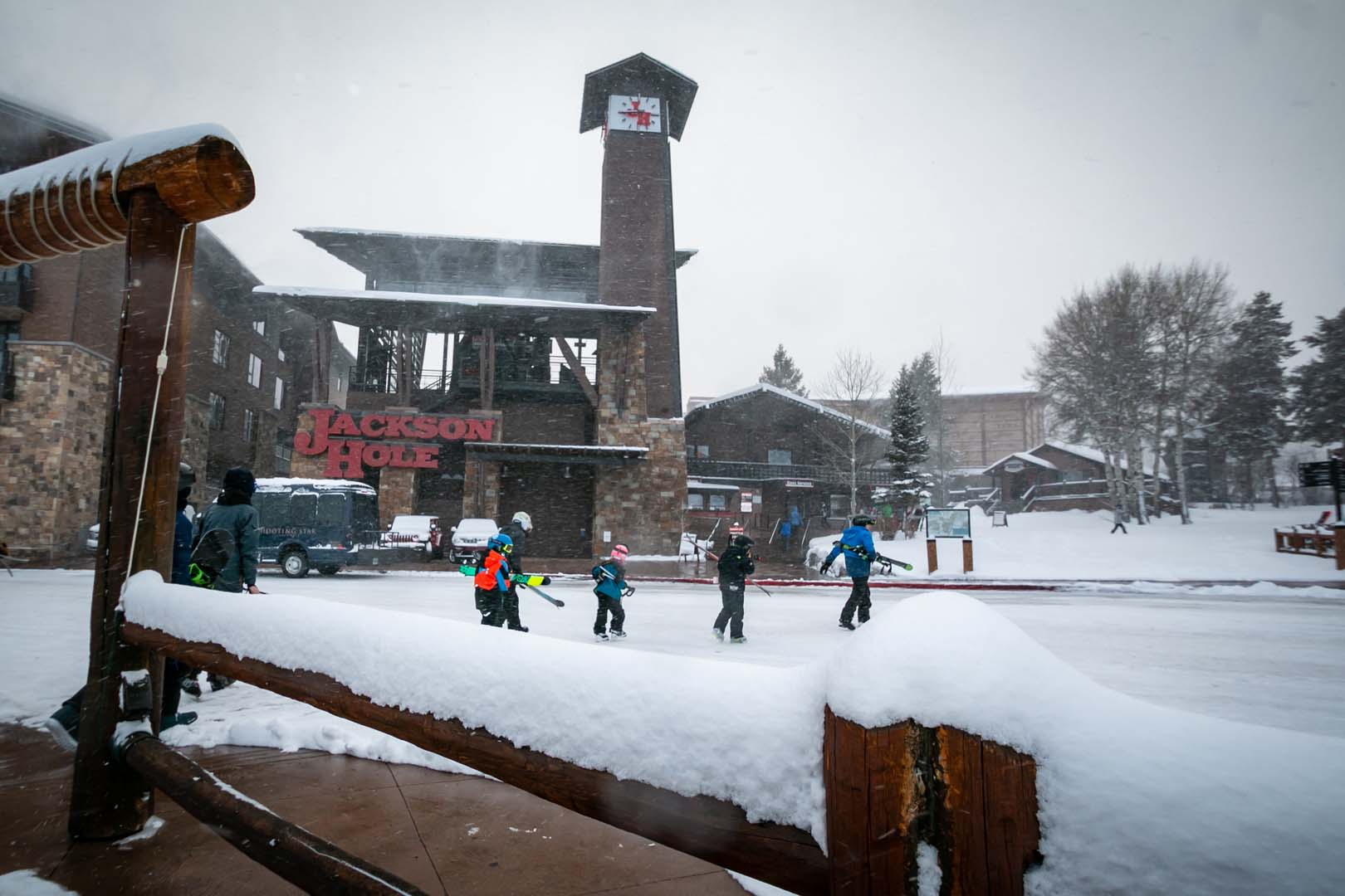 Jackson Hole, Wyoming, opening day