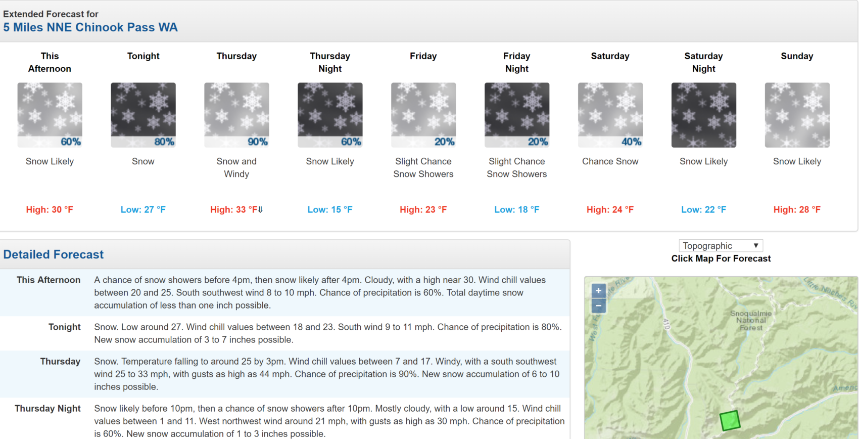 NOAA: Atmospheric River Continues To Impact Washington | 10-20" Of Snow ...