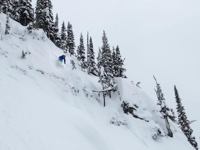 Revelstoke, BC Conditions Report: Getting Dropped by Cliffs... - SnowBrains