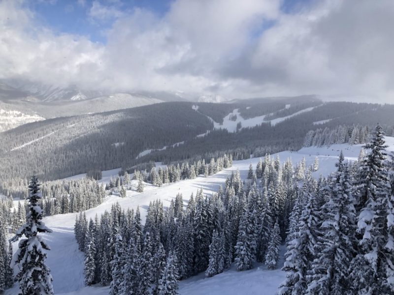 Conditions Report Sun and Snow in Vail, CO SnowBrains