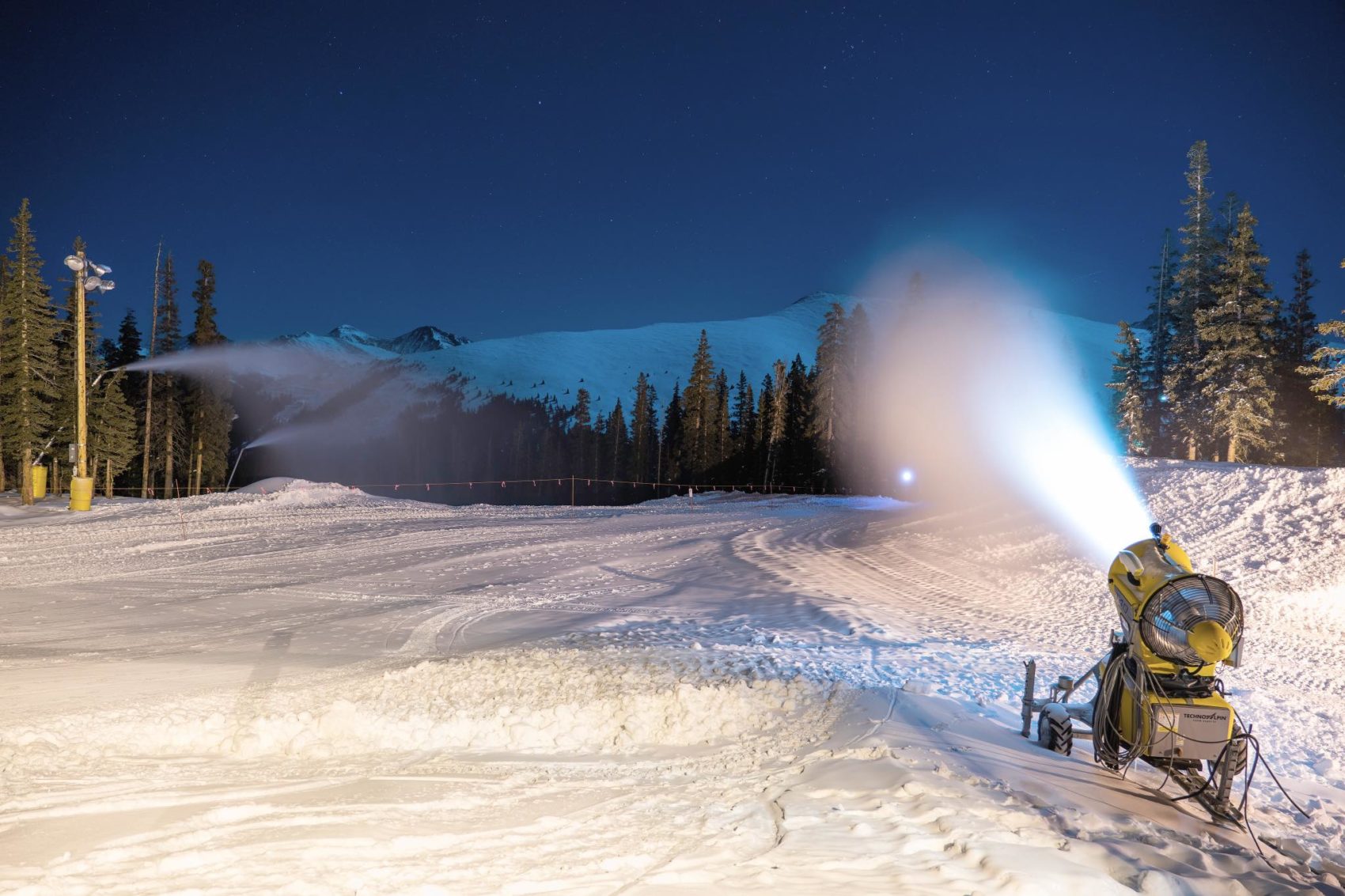 Snow guns at Keystone