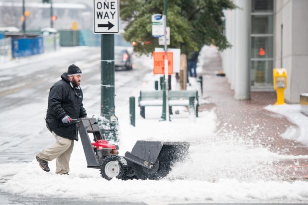 snowstorm, south east