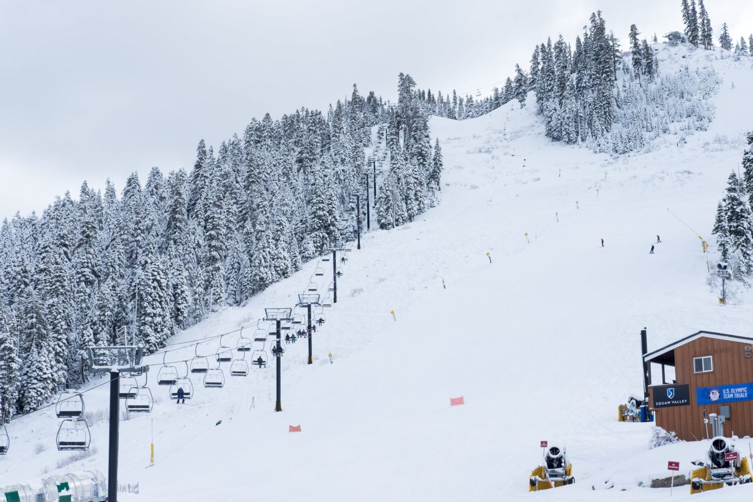 Red Dog and Squaw Creek are both open