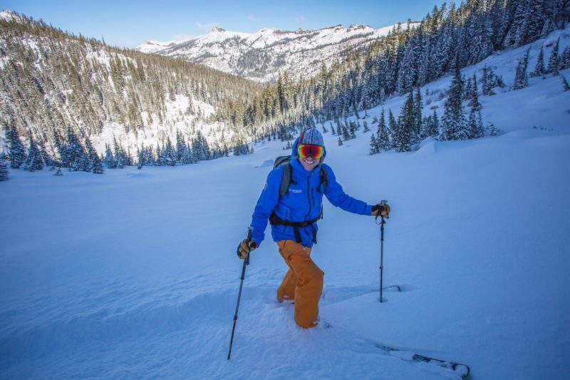 Alpenglow Expedition, happy camper