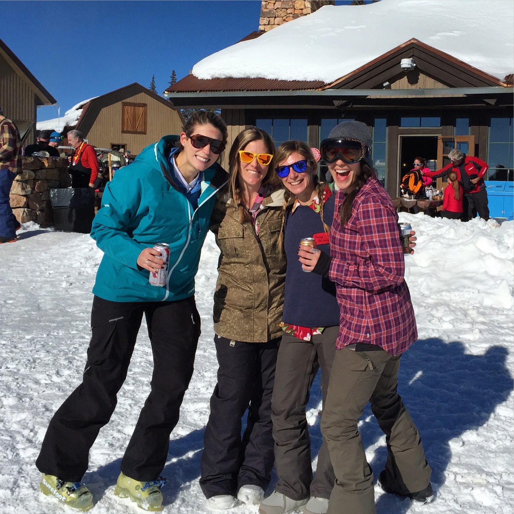 ski retreat, adventurous women, california