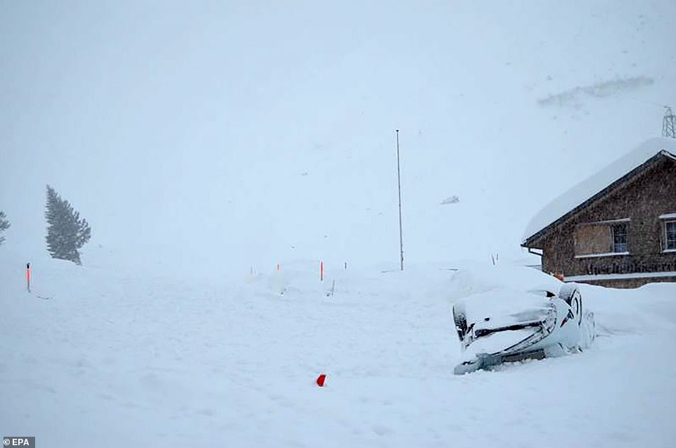 Switzerland, hotel, avalanche