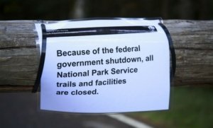 shutdown, national parks