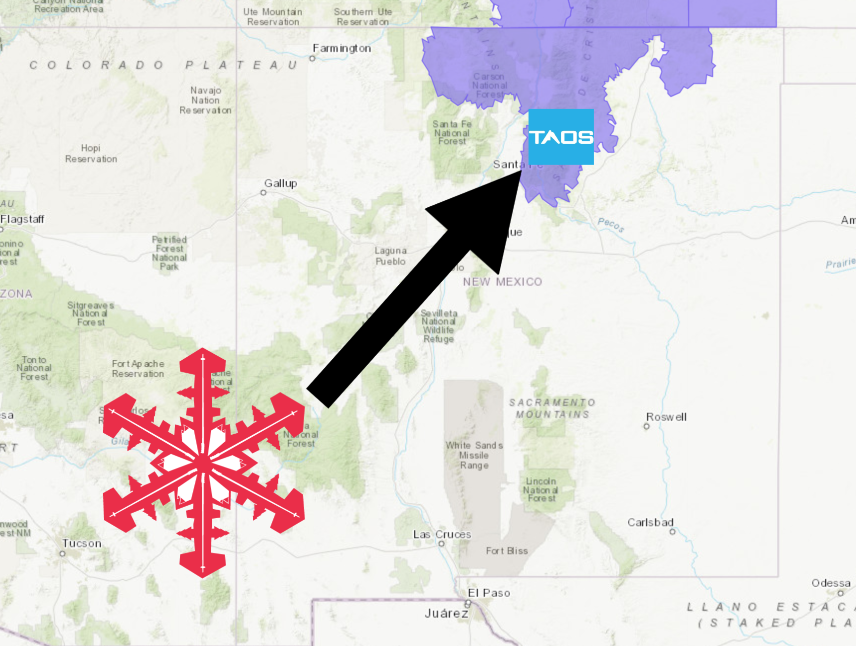 NOAA Winter Weather Advisory Issued For Taos Ski Valley NM  4 10 of  