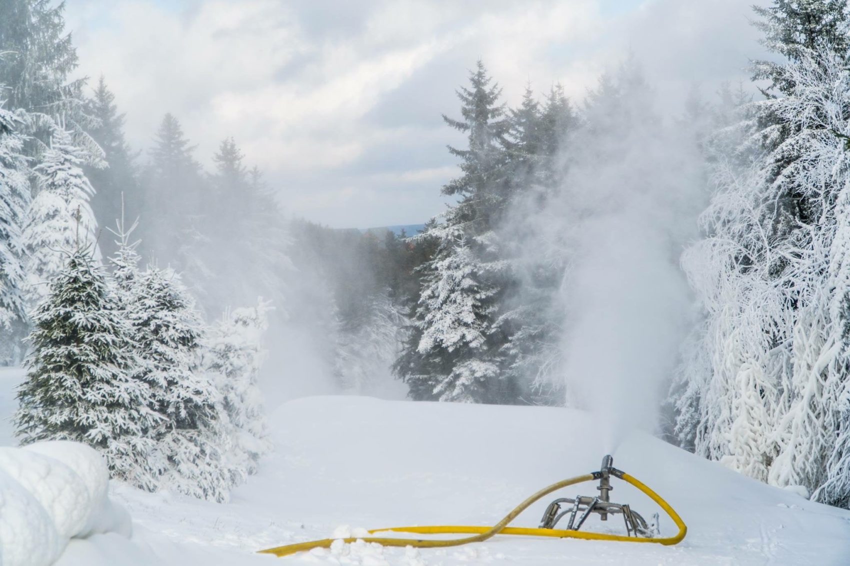 Snow Machine at Snowshoe Resort 