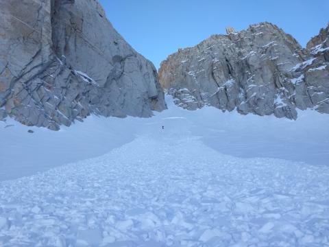 avalanche, Sierra Nevada, california, matterhorn peak