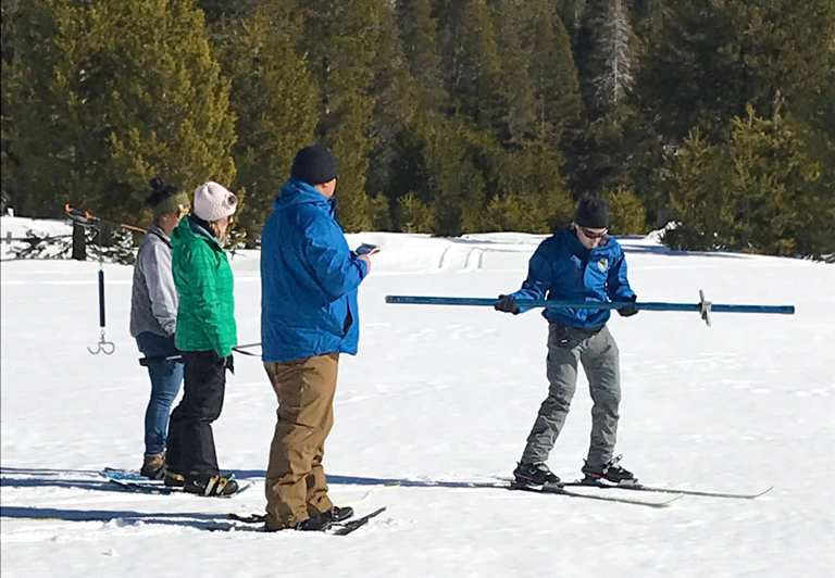 snowpack, california