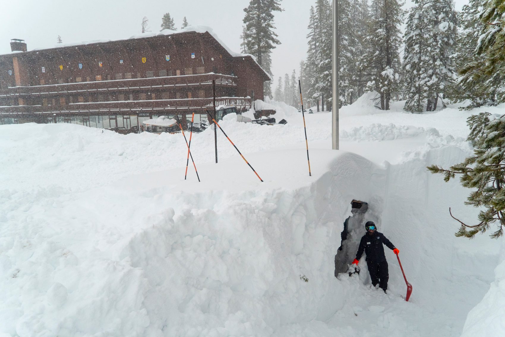 sugar bowl, record snowfall, california