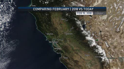 Sierra, snowpack, 