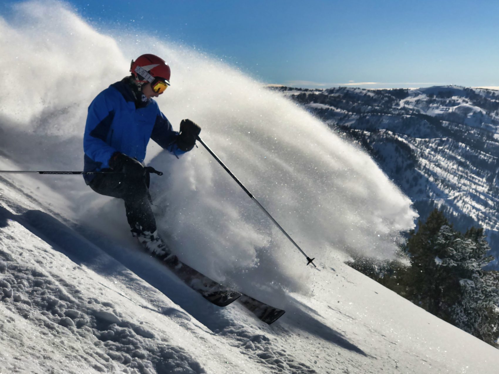 whisper Ridge, Utah, Heli-skiing, black diamond