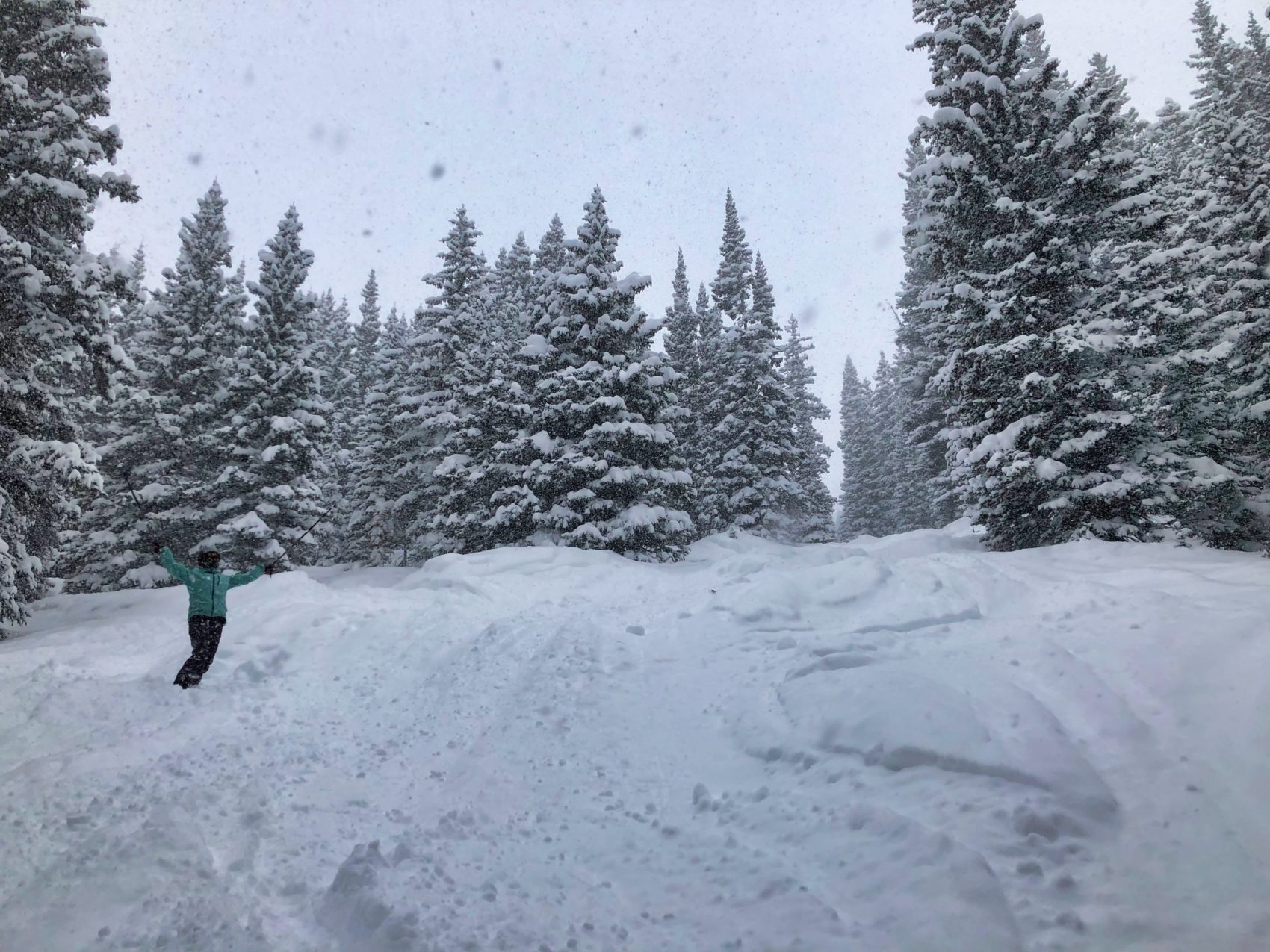 winter park, colorado, powder day