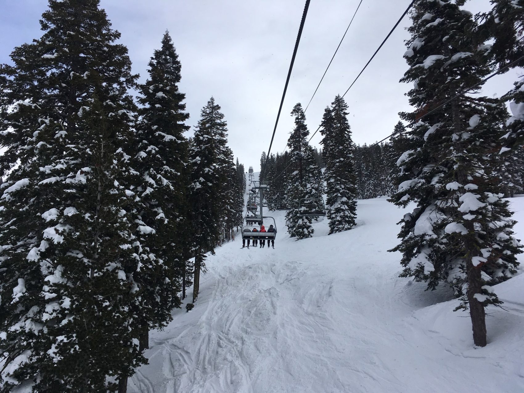 Ski Lift Evacuation at Northstar, CA Today Eyewitness Account