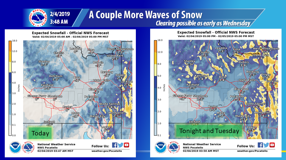 NOAA Winter Weather Advisory Issued For Sun Valley Resort