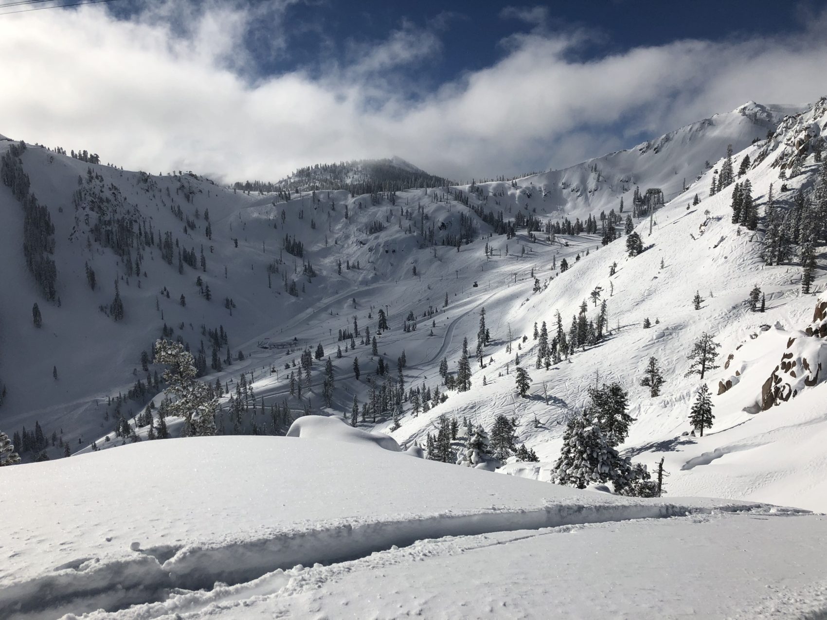 Squaw Valley, alpine meadows, california