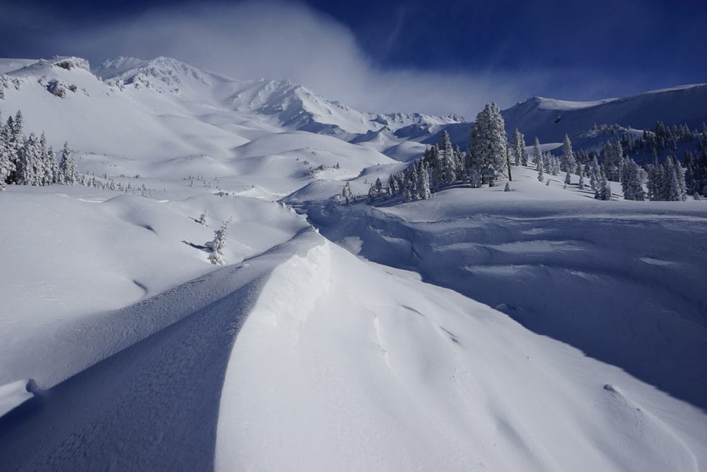 Shasta, avalanche