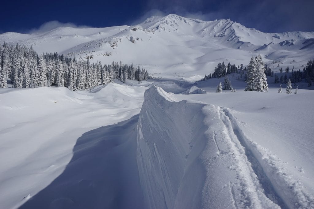 Shasta, avalanche