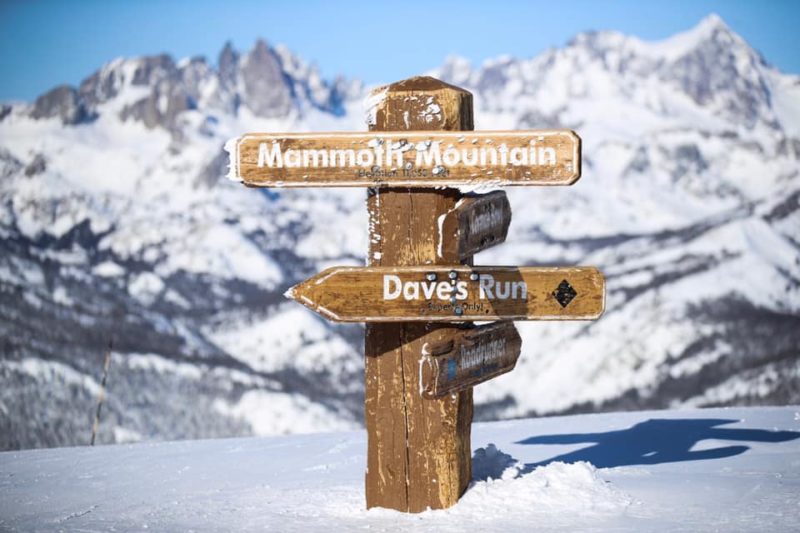 Mammoth Mountain Snowiest Months