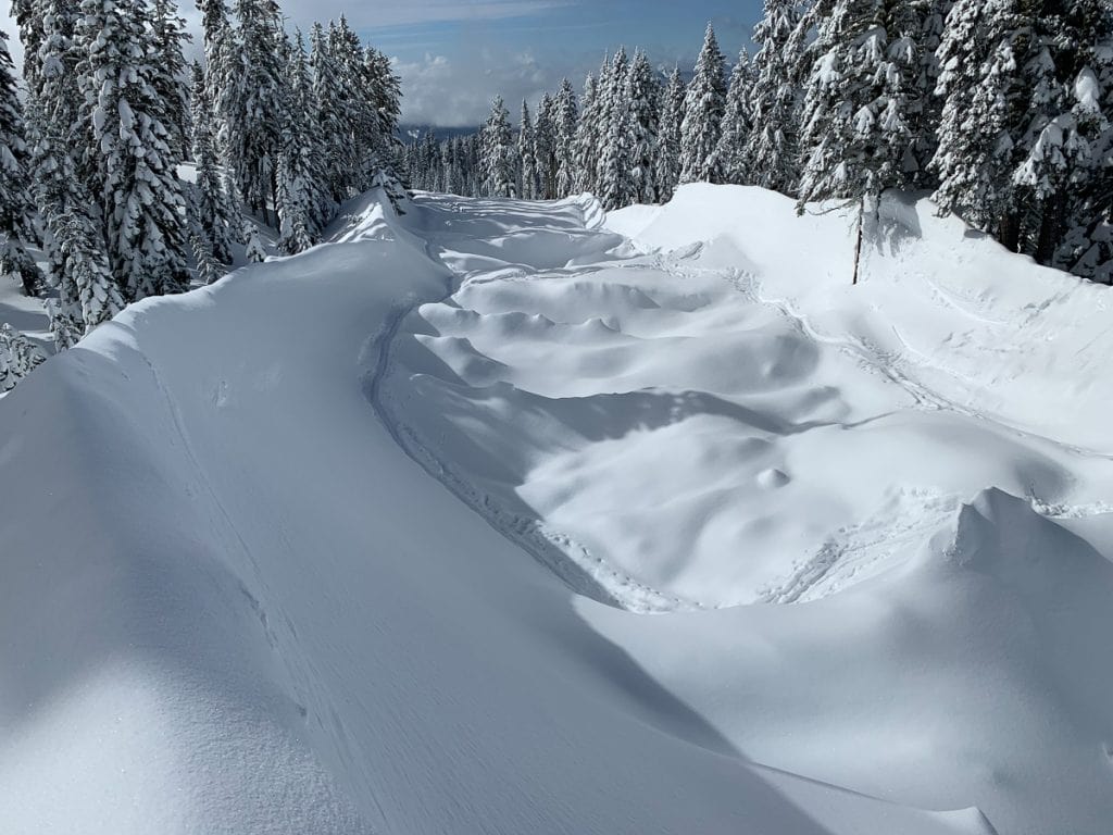 Shasta, avalanche