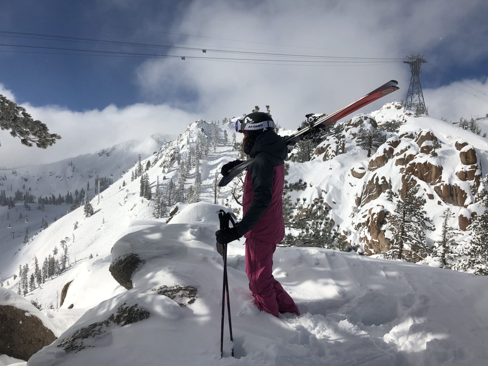 Squaw Valley, alpine meadows, california