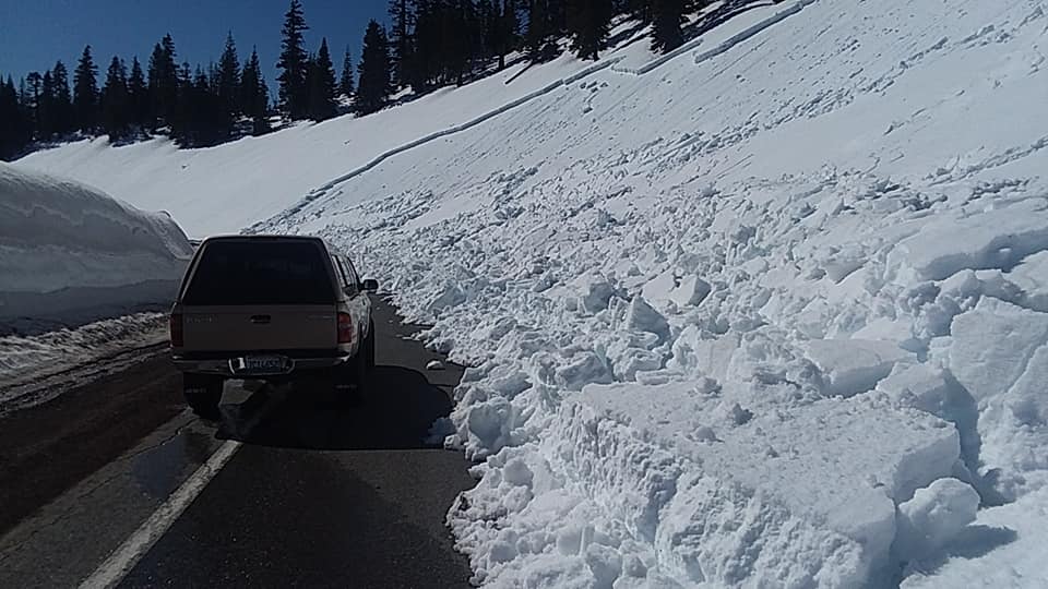 avalanche, shasta, california