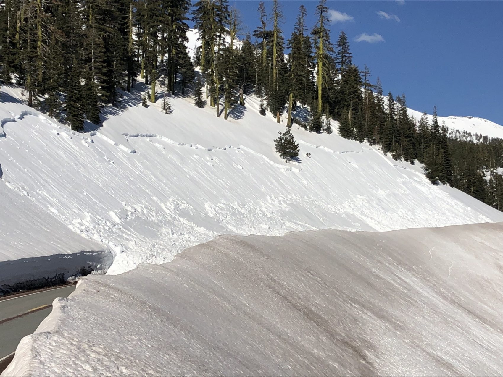 avalanche, shasta, california