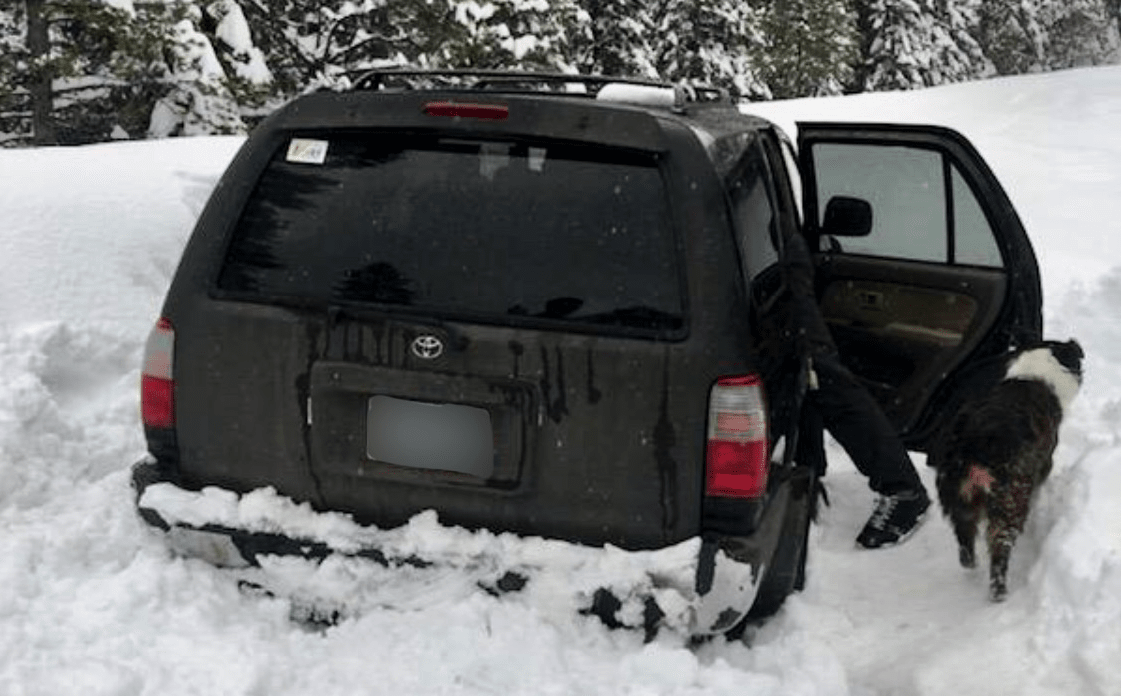 stranded, car, Oregon, Taco Bell