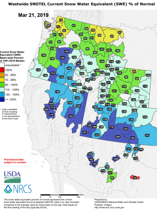 Lake Tahoe Snowpack At 186 of Average To Date! SnowBrains