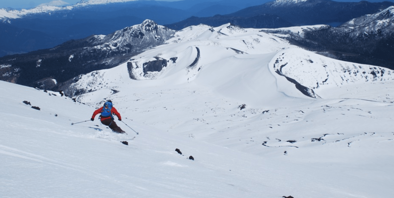 ice axe expeditions, volcano, Chile, South America, andes