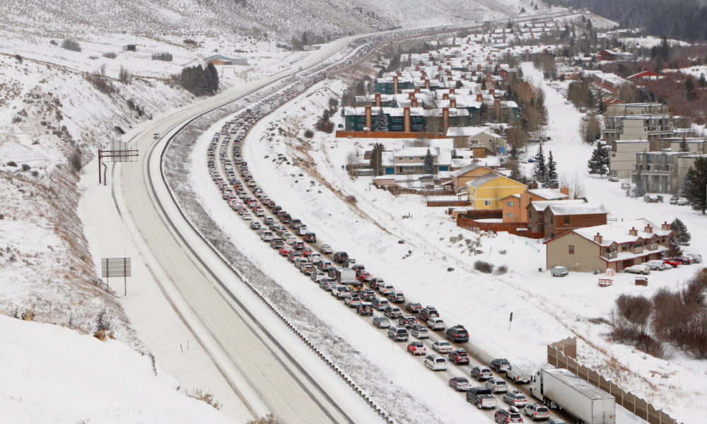 I-70, traffic, Colorado