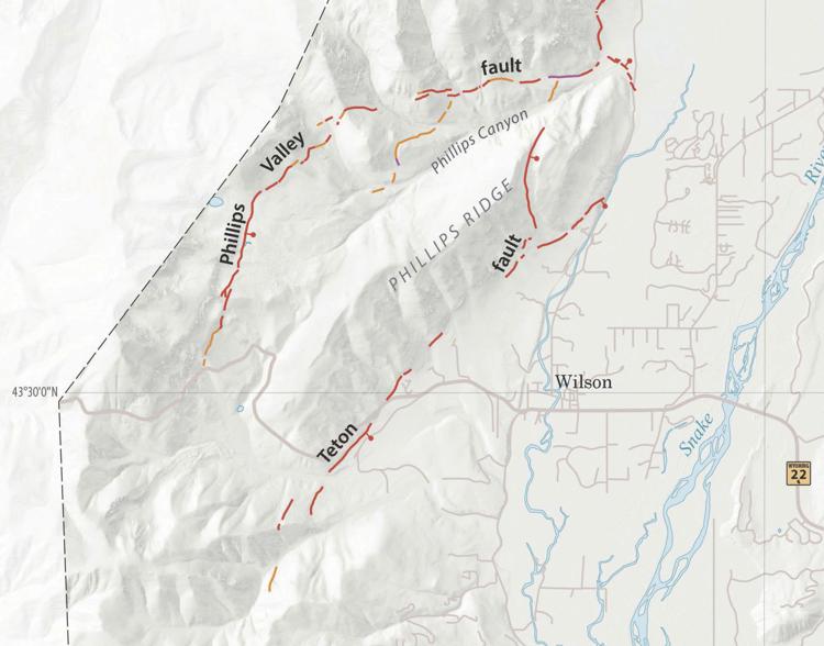 teton, fault line, Jackson hole, wyoming