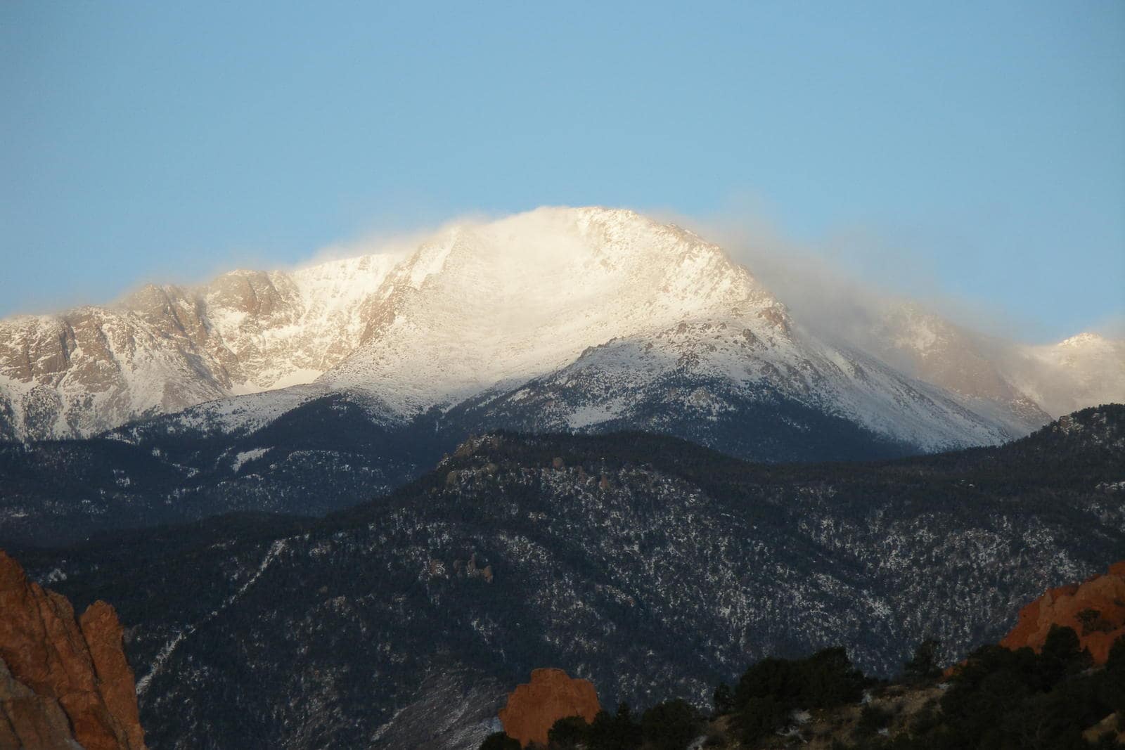 pikes peak, snowboarder killed, colorado