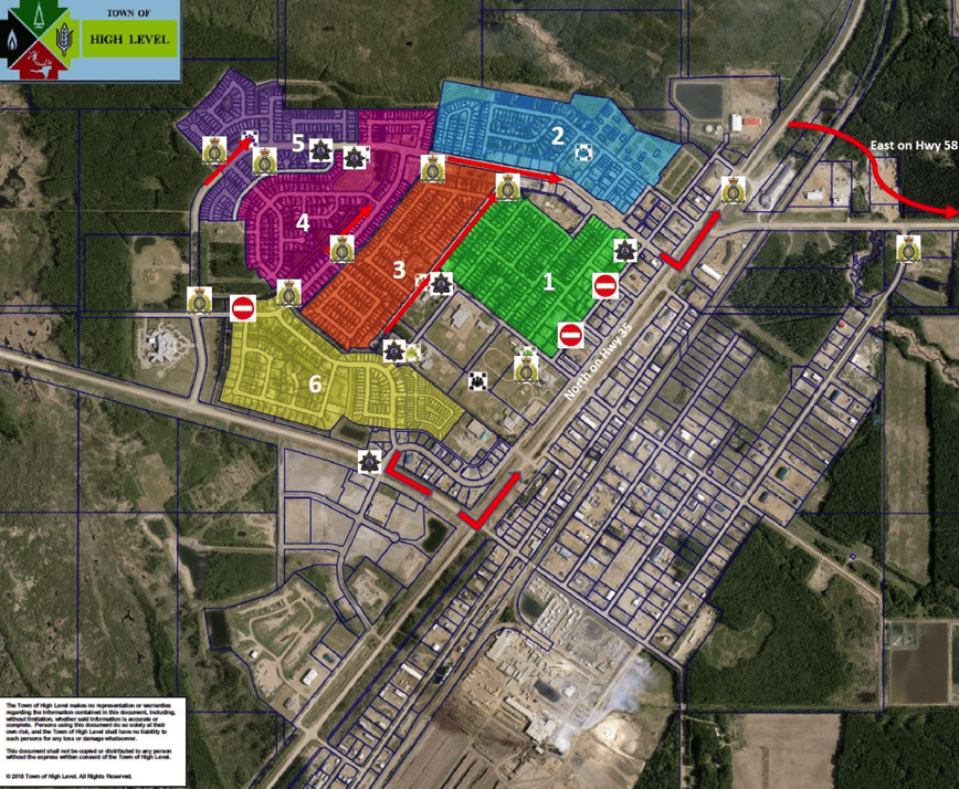 alberta, wildfire, canada, high level, state emergency, evacuation