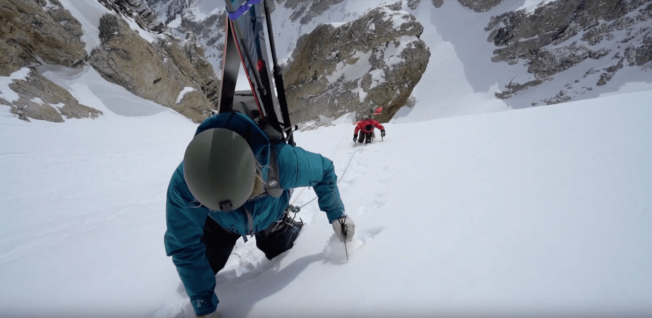 Cody Townsend, jimmy chin, grand Teton, Wyoming, Jackson