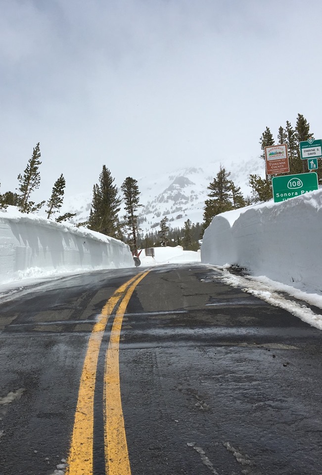 Sonora Pass Ca Is Set To Open Tomorrow Afternoon Snowbrains