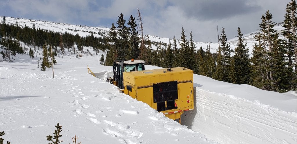 Rocky Mountain National Park Crews Dealing With 22 Foot - 