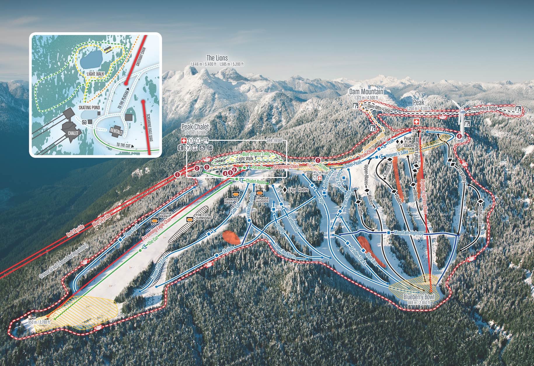 grouse mountain, Vancouver, injury, ski-rage, punctured brain