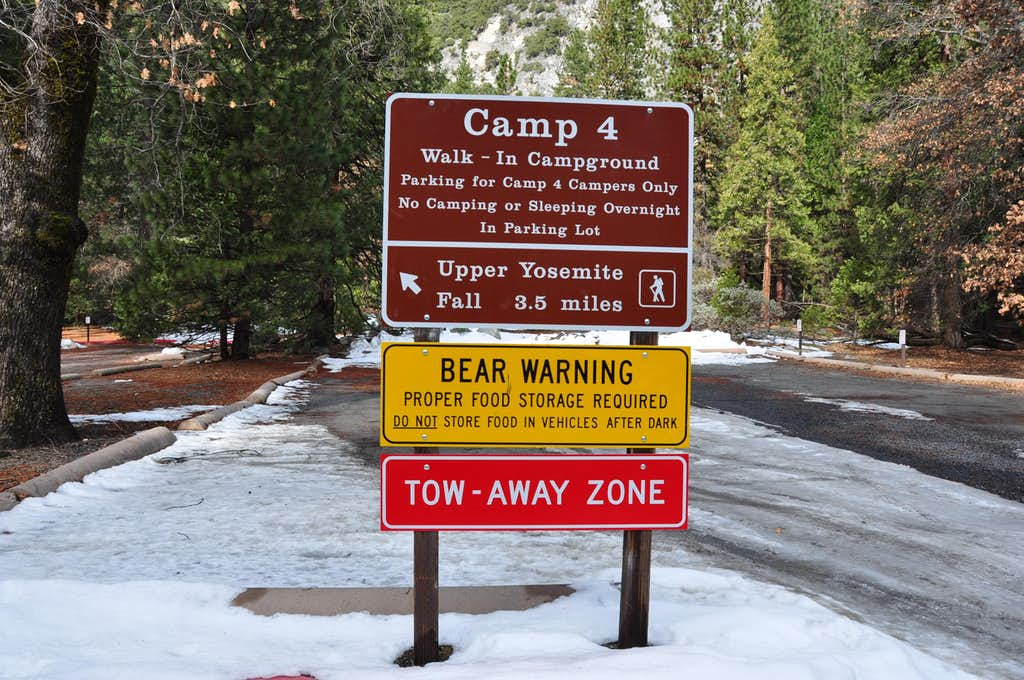 camp 4, Yosemite, lottery, california