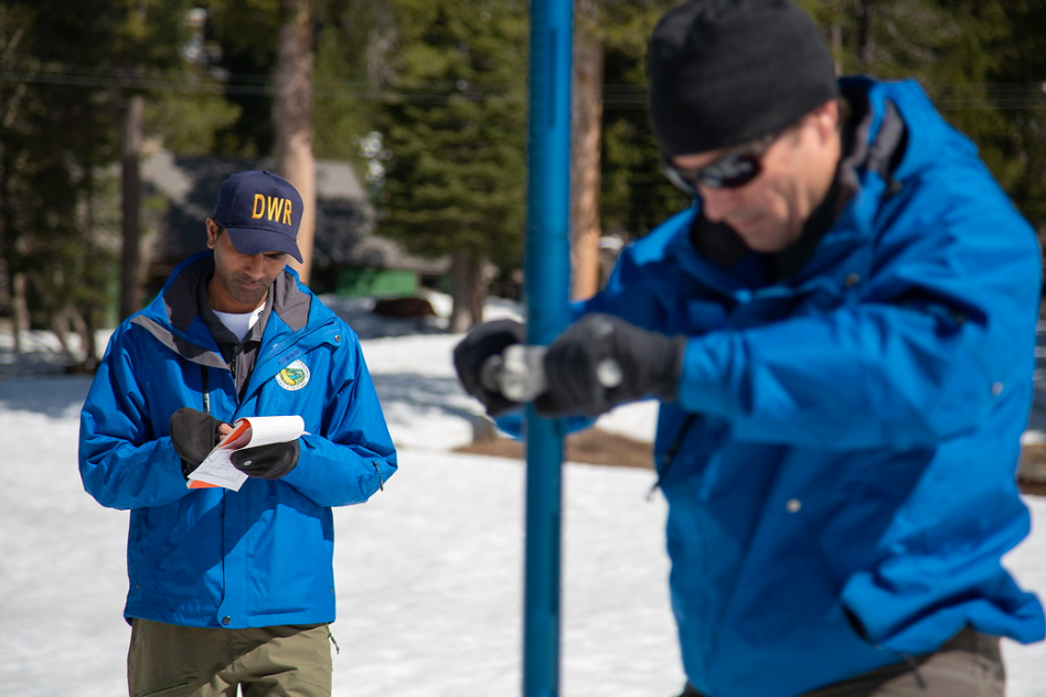 Sierra, snowpack, california