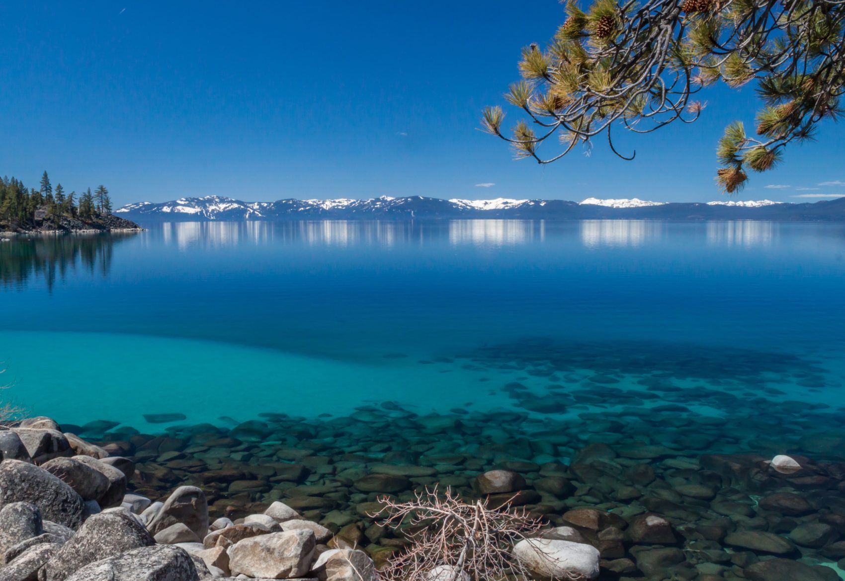 Lake Tahoe's Legendary Clarity Improved by Over 10Feet Last Year