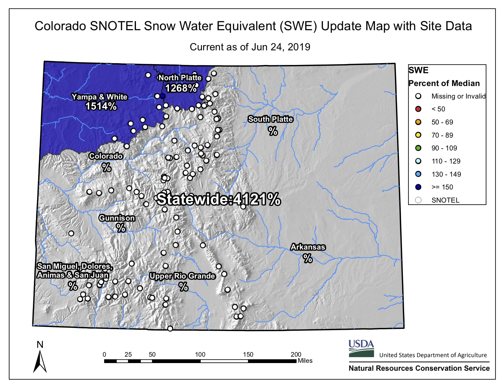 colorado, snowpack