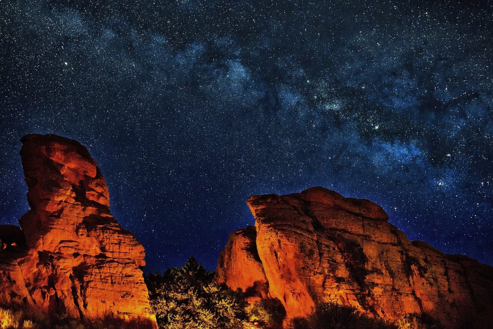 Grand Canyon, dark sky, Arizona, Milky Way