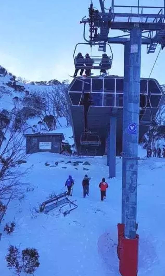 thredbo, Australia, chairlift 