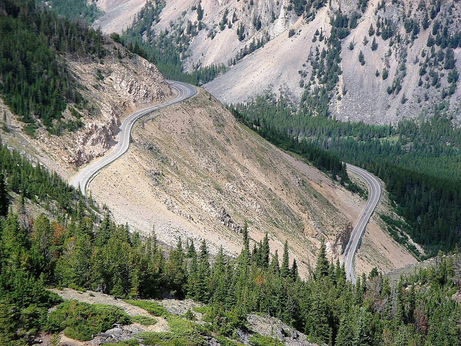 beartooth pass, us212, wyoming, Montana 