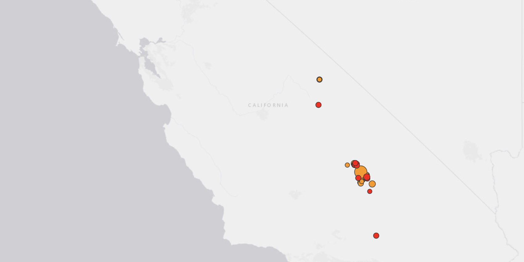 Large 7.1-Magnitude Earthquake Hits Southern California Tonight at 8:19pm - SnowBrains1700 x 851