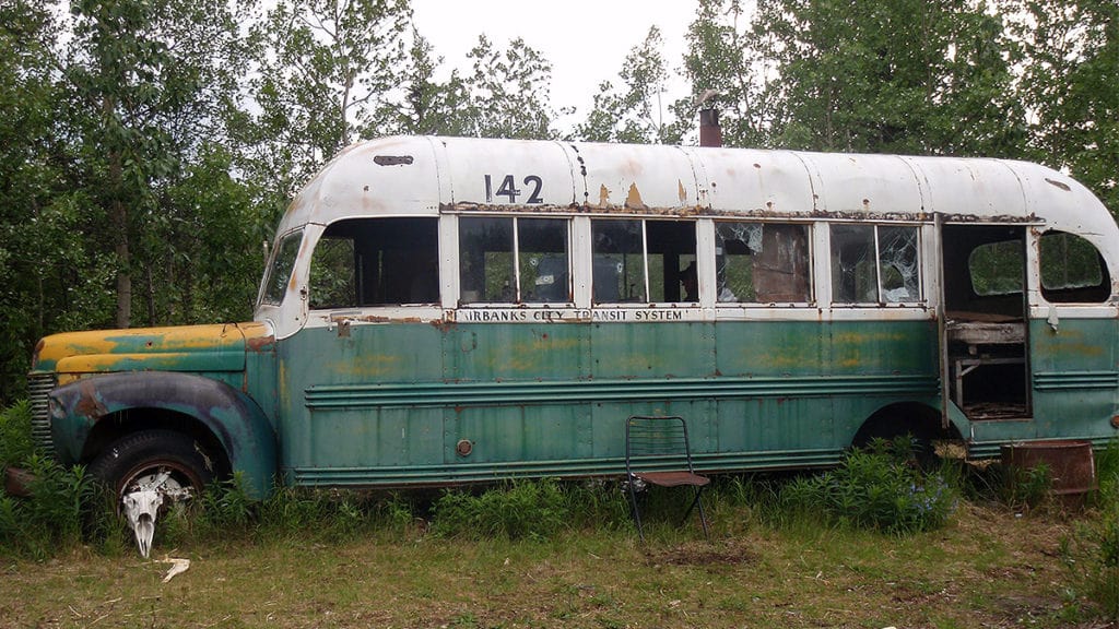 into the wild, bus, Alaska,